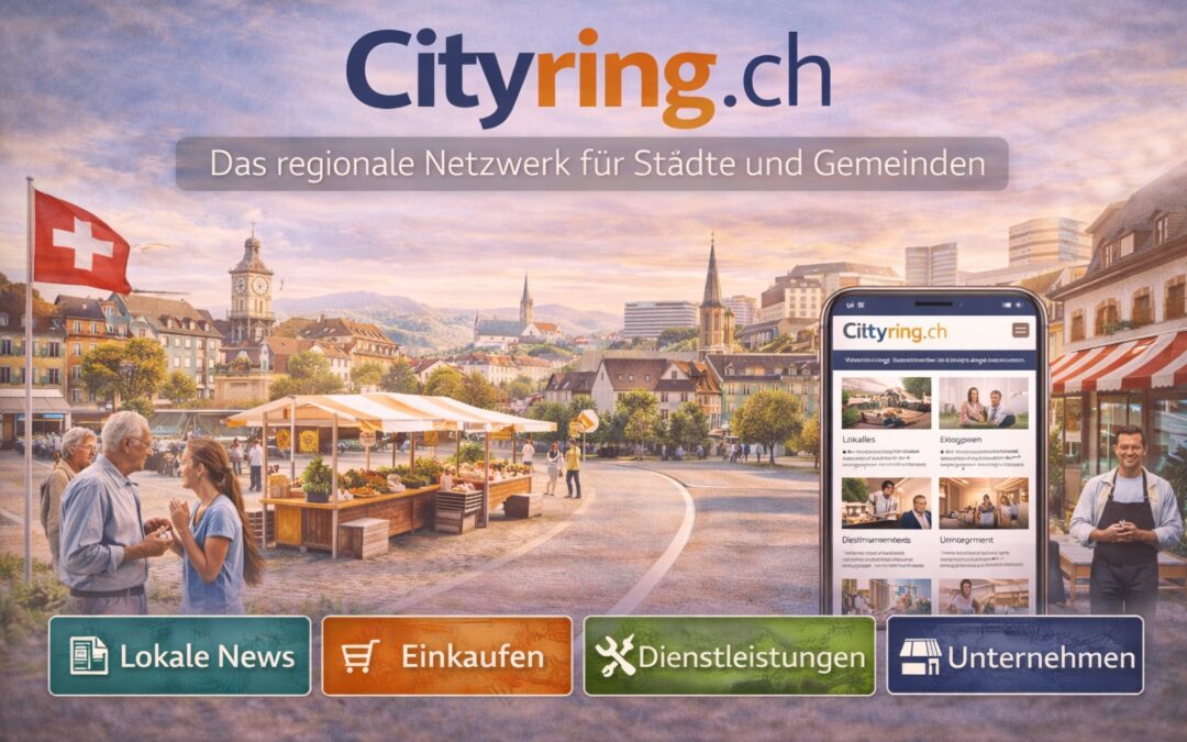 Cityring.ch: Das regionale Netzwerk für Städte und Gemeinden